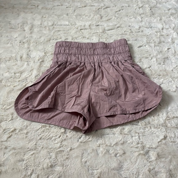 Free People Movement Women's Size Medium Mauve The Way Home Shorts - Picture 1 of 4